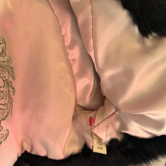 Cropped Black rabbit Bolero fur jacket - Picture 5 of 6